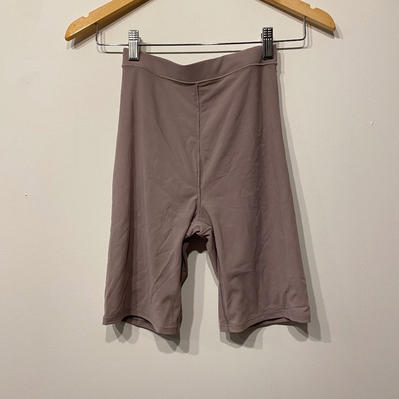 Parade Purple Mesh Long High Waisted Bike Shorts - Picture 1 of 3